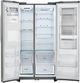 LG 26.1 Cu. Ft. Stainless Steel Side-By-Side Refrigerator-3