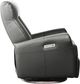 Primo™ International Colorado Crescent Premium PU Dark Grey Power Swivel Glider Recliner-2