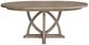 Bernards Citrus Heights 5-Piece Sand/White Round Dining Table Set-2