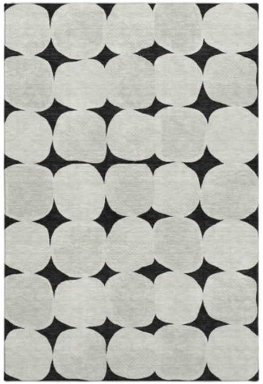Dalyn™ Rug Company The Reserve TR16 Black 5'x8' Area Rug-0