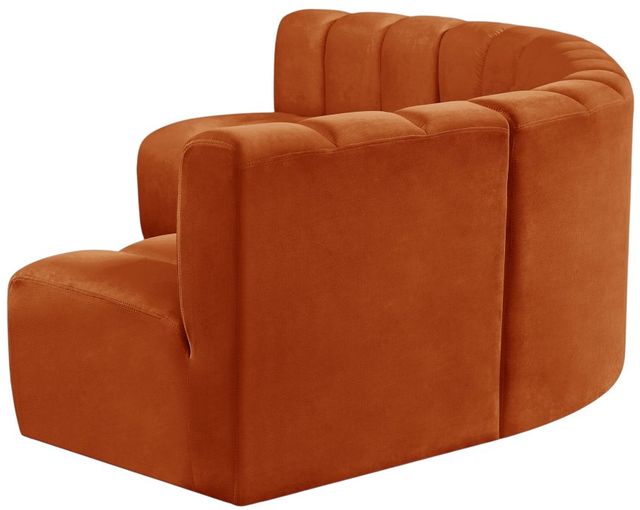 Meridian Furniture Arc 5-Piece Cognac Sectional-3