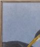 Bassett Mirror Bayou Heron I Black/Blue Framed Print-1