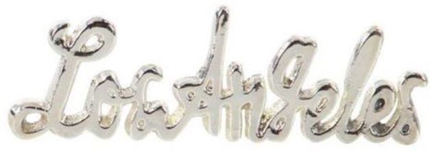 Deco Marche 2-Piece Gold/Silver Metal Los Angeles Decorative Sign Set-2