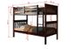 Donco Kids Savana Mission Cappuccino Twin/Twin Mission Bunkbed-1