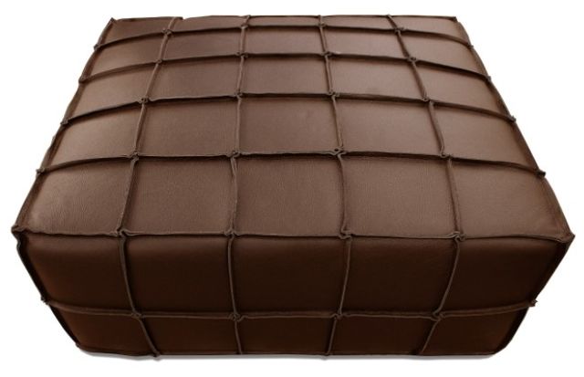 Mazin Furniture Bahia Chocolate Brown Ottoman-1