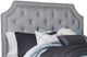 Standard Furniture Windsor Grey Upholstered Bed-1
