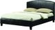 Titus Furniture Black King Panel Bed-0