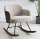 Coaster® Paige Beige Rocking Chair-2