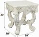 ACME Furniture Adara Antique White End Table-2