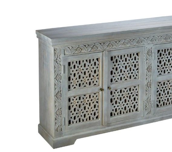 Jaipur Furniture Diabelli White Wash Sideboard-1
