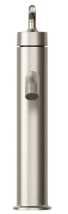 KOHLER® Purist® Vibrant Brushed Nickel Tall Single-Handle Bathroom Sink Faucet with Lever Handles-1