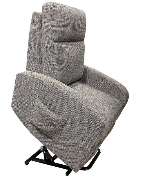 Parker House® Thriller Natural Beauty Gray Power Recliner-2
