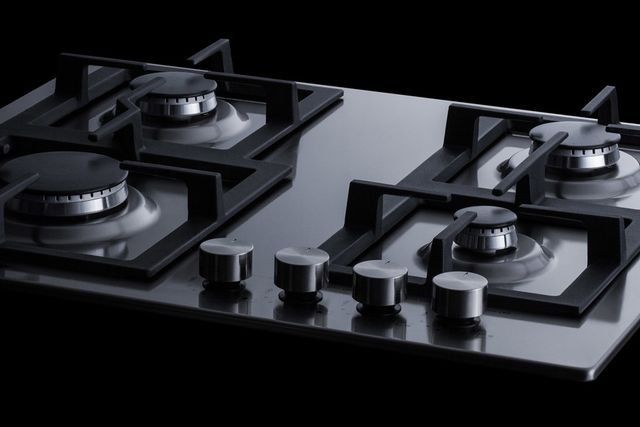 Summit® 24" Stainless Steel Natural Gas Cooktop -3