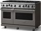 Viking® 5 Series 48" Damascus Gray Pro Style Liquid Propane Gas Range-2