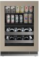U-Line® Home Collection 24" 4.9 Cu. Ft. Panel Ready Dual-Zone Beverage Center with Glass Door-3