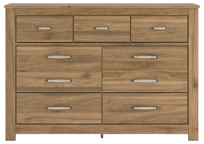 Ashley® Zanbrook Brown Dresser | Furniture and ApplianceMart
