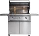 LYNX® Sedona 36" 3-Burner Stainless Steel Freestanding Natural Gas Grill with 1 Prosear Infrared Burner and 2 Stainless Steel Burners-1