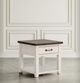 Jofran Inc. Madison County Harris Brown/Vintage White End Table-4