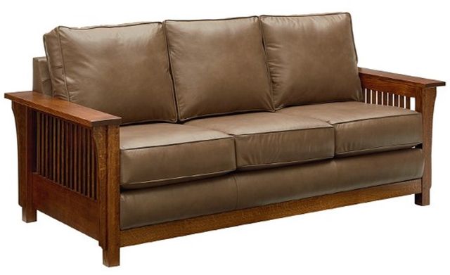 Fusion Designs Customizable Bungalow Mission Sofa-0
