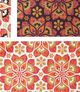 A & B Home Geogiana 3-Piece Black/Orange/White Notebook Set-1