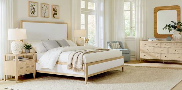 Bassett® Furniture Willow Natural Sand Bedside Table-1