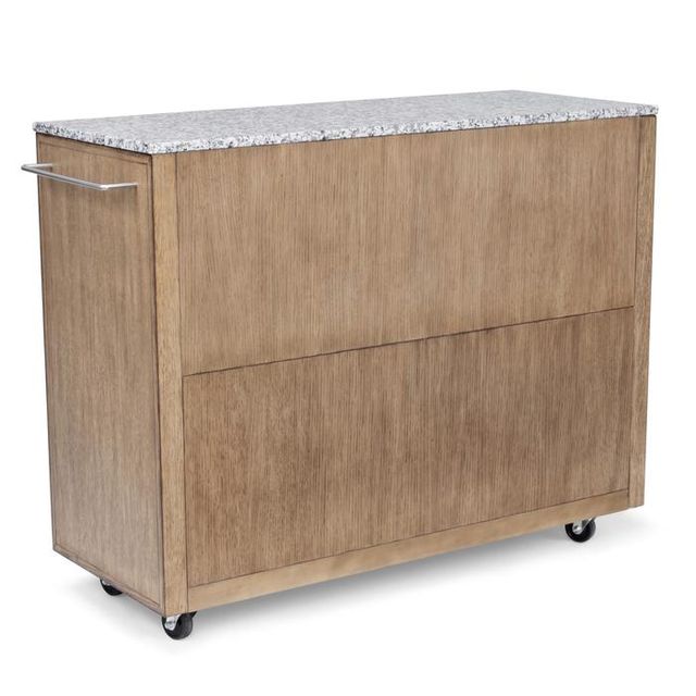 homestyles® Big Sur Brown Kitchen Cart-2