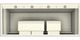 Vent-A-Hood® Designer Series 60" Biscuit Wall Mounted Range Hood-3