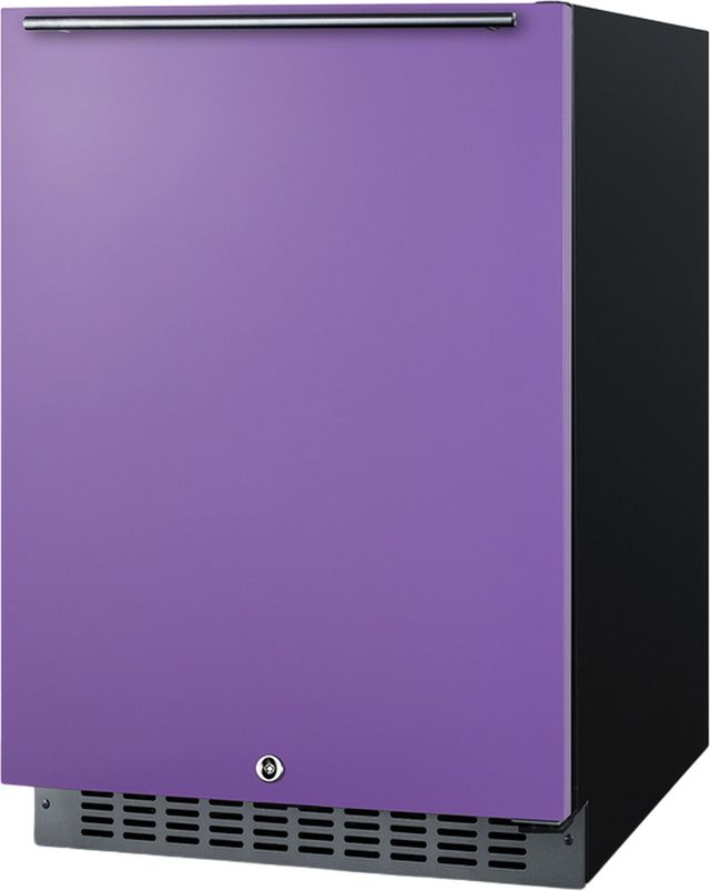 Summit® 5.5 Cu. Ft. Lavender Purple Under the Counter Refrigerator-4