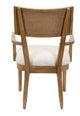 Martin Furniture Quincy Golden Brown/Off-White Arm Chair-2