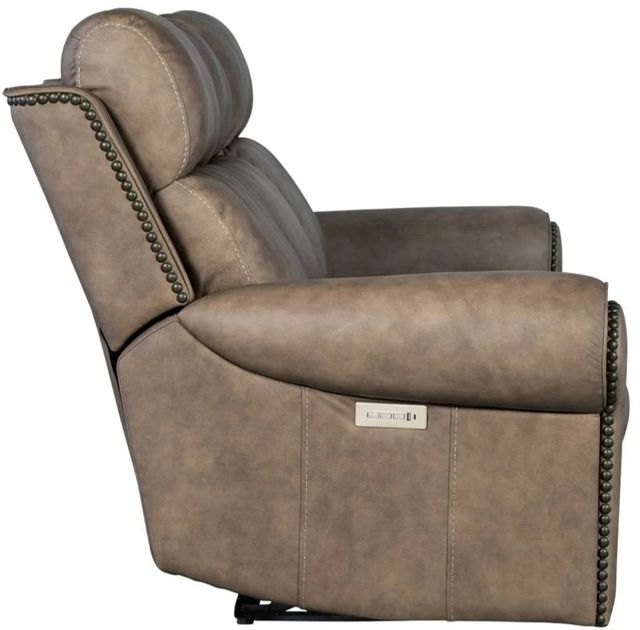 Hooker® Furniture SS Duncan Kalahari Camel Power Reclining Sofa with Power Headrest and Lumbar-3