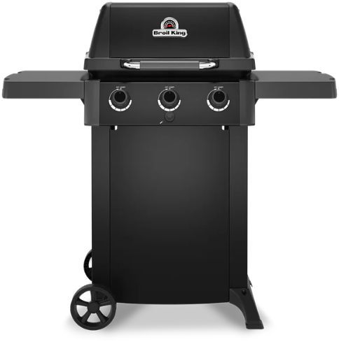 Broil King® Royal™ 320 Shadow 3-Burner Black Freestanding Liquid Propane Grill-0