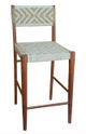 A & B Home Carrillow Weaving Brown Bar Chair-0