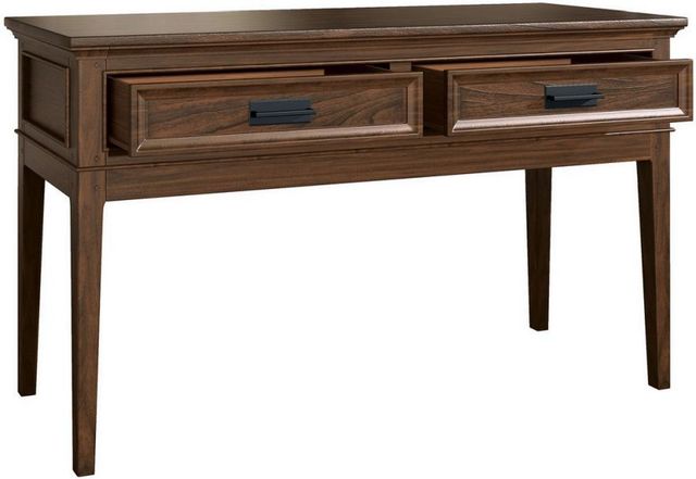 Mazin Furniture Frazier Park Brown Cherry Sofa Table-2