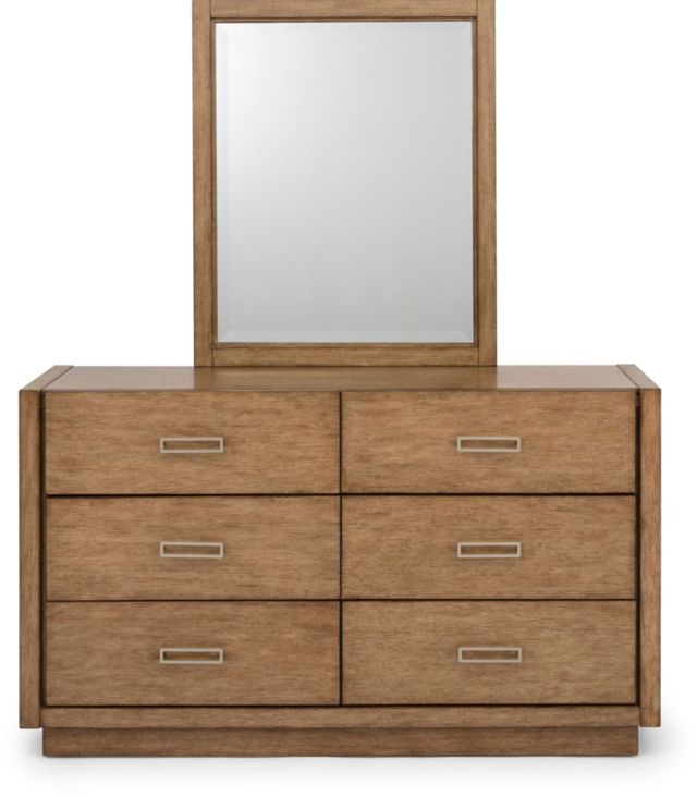 homestyles® Big Sur Oak Chest and Mirror-0