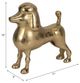 Sagebrook Home Fifi Gold Poodle-1
