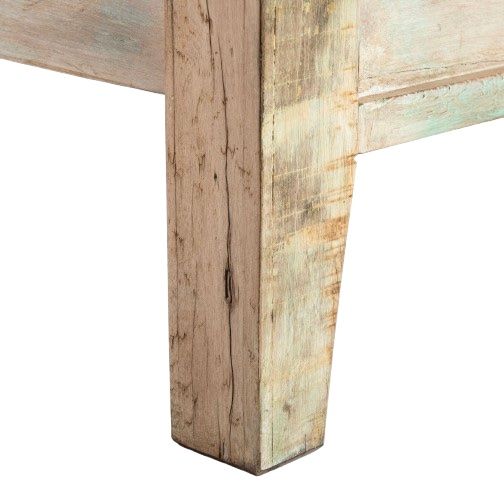 Home Trends & Design Ibiza Vintage Teal Queen Panel Bed-3