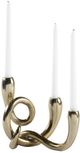 Furniture Classics Christi 2-Piece Gold Candle Holder Set-1