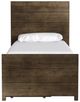 Westwood Design Dovetail Graphite Youth Twin Panel Bed-2