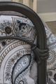 HH2 Home Jocelyn Black Speckle Queen Bed Kit with Frame-2
