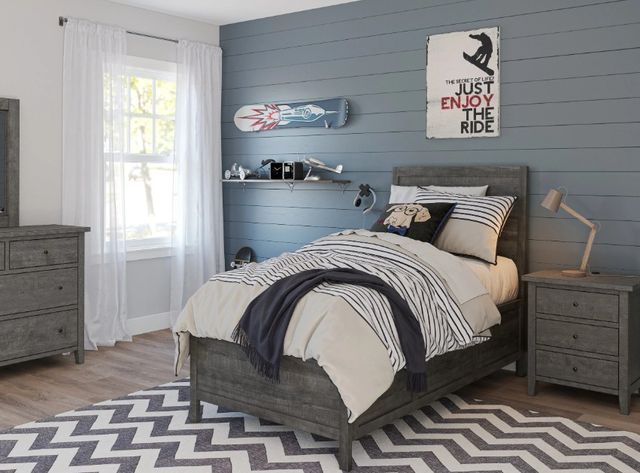 Jofran Inc. Maxton Stone Youth Twin Panel Bed-1