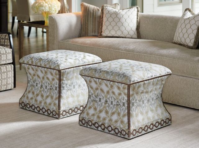 Lexington Home Customizable Carlyle Merino Ottoman-3