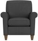 Flexsteel® Customizable Dana Leather Manual High-Leg 36" Recliner-4