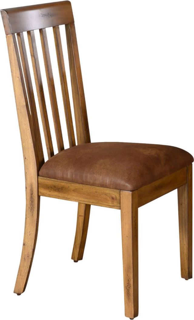 Sunny Designs™ Sedona Rustic Oak Slatback Chair-0