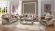ACME Furniture Northville Antique Champagne/Brown Sofa-1