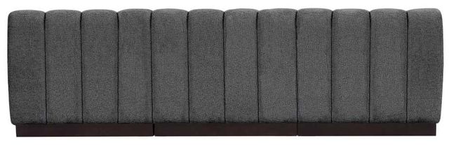 Meridian Furniture Quinn 3-Piece Gray Modular Armless Sofa-3