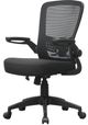 Presidential Seating Boss Black Flip Arm Task Chair-3