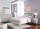 Signature Design by Ashley® Olivet 4-Piece Silver Full Panel Bed Set-5