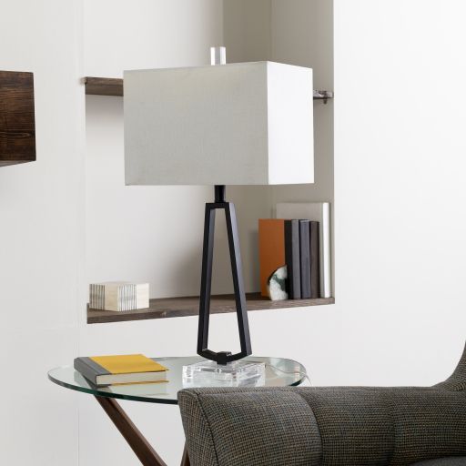 Surya Maxie Black Table Lamp-3