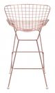 Zuo® Wire Rose Gold Bar Chair-3
