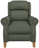 Best® Home Furnishings Customizable Joanna High Leg Recliner with Honey Birch Legs-1